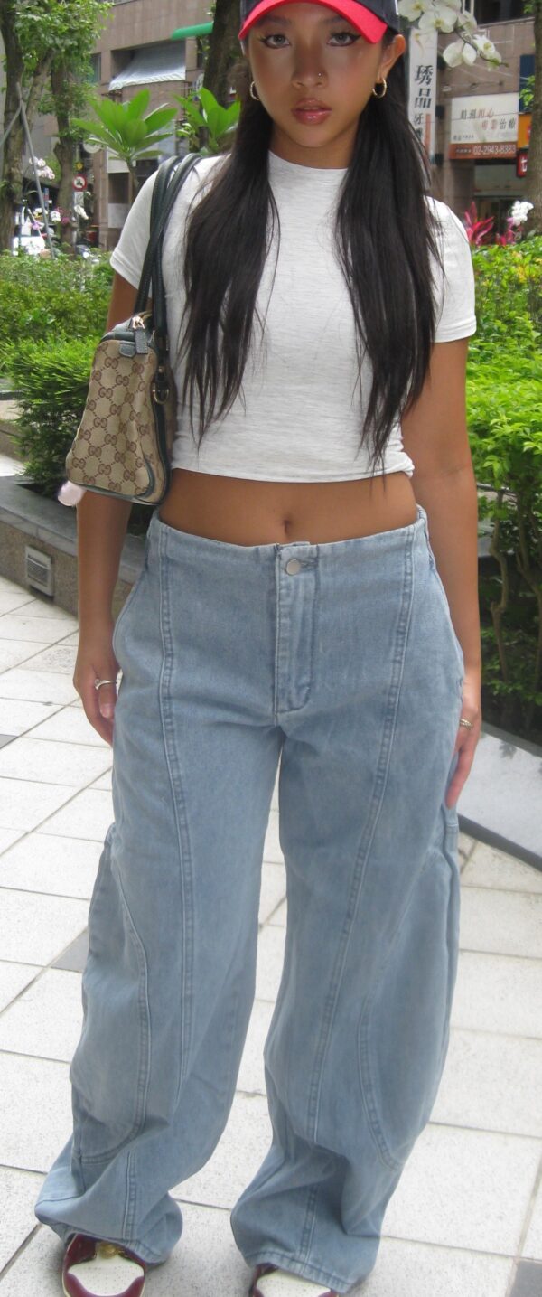 2505100620681223 辣妹必備🖖🏽低腰牛仔褲