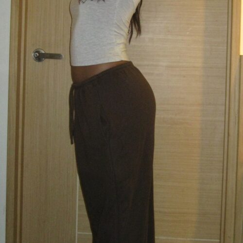 IMG_6957 2 秋冬必備🍒美式低腰慵懶抽繩棉褲