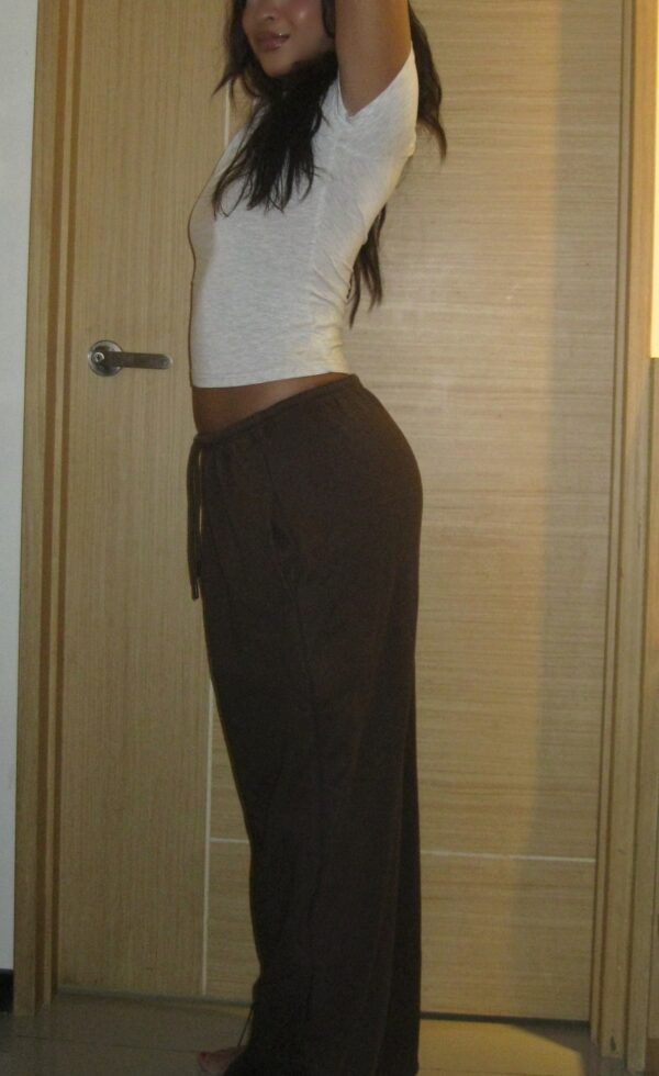 秋冬必備🍒美式低腰慵懶抽繩棉褲