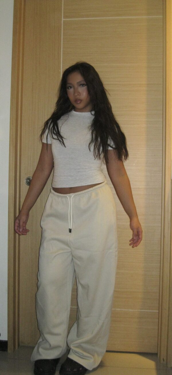 秋冬必備🍒美式低腰慵懶抽繩棉褲