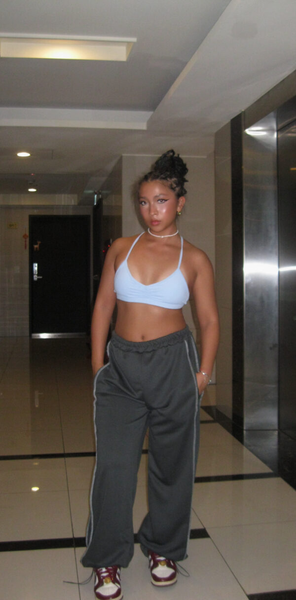 反車線Loose Slay Pants😌